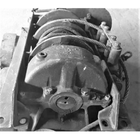 Лебідка КрАЗ-260, КрАЗ-255 з тросоукладачем у зборі 